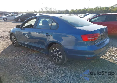 2015 Volkswagen Jetta 2.0L S из США, поврежденный, VIN 3VW2K7AJ3FM334920